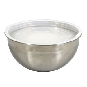 لگن استیل درب دار